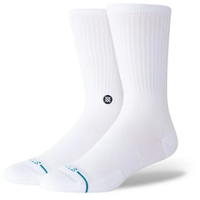 Stance Socks Icon Crew - White/Black