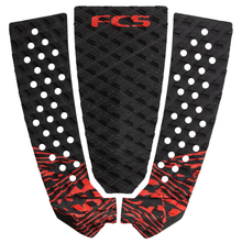 FCS Toledo 3 Piece Deck Pad - Grom Blood