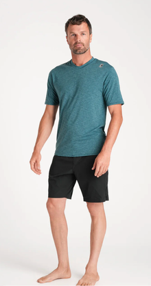 C-Skins NuWave UV Mens Short Sleeve Surf Tee - Forest Green