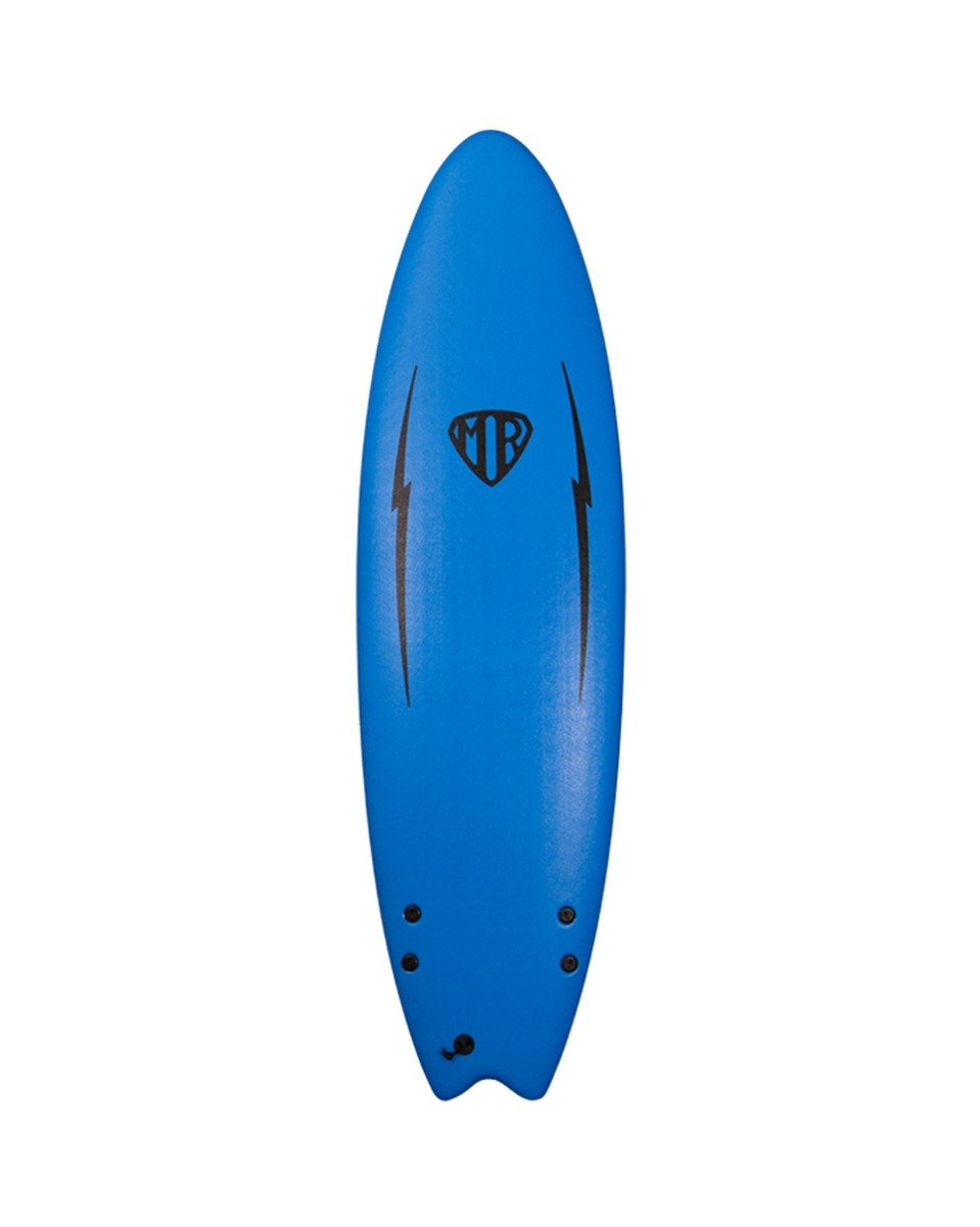 Ocean & Earth 7ft MR Ezi Rider Twin Fin Foam Surfboard - Blue