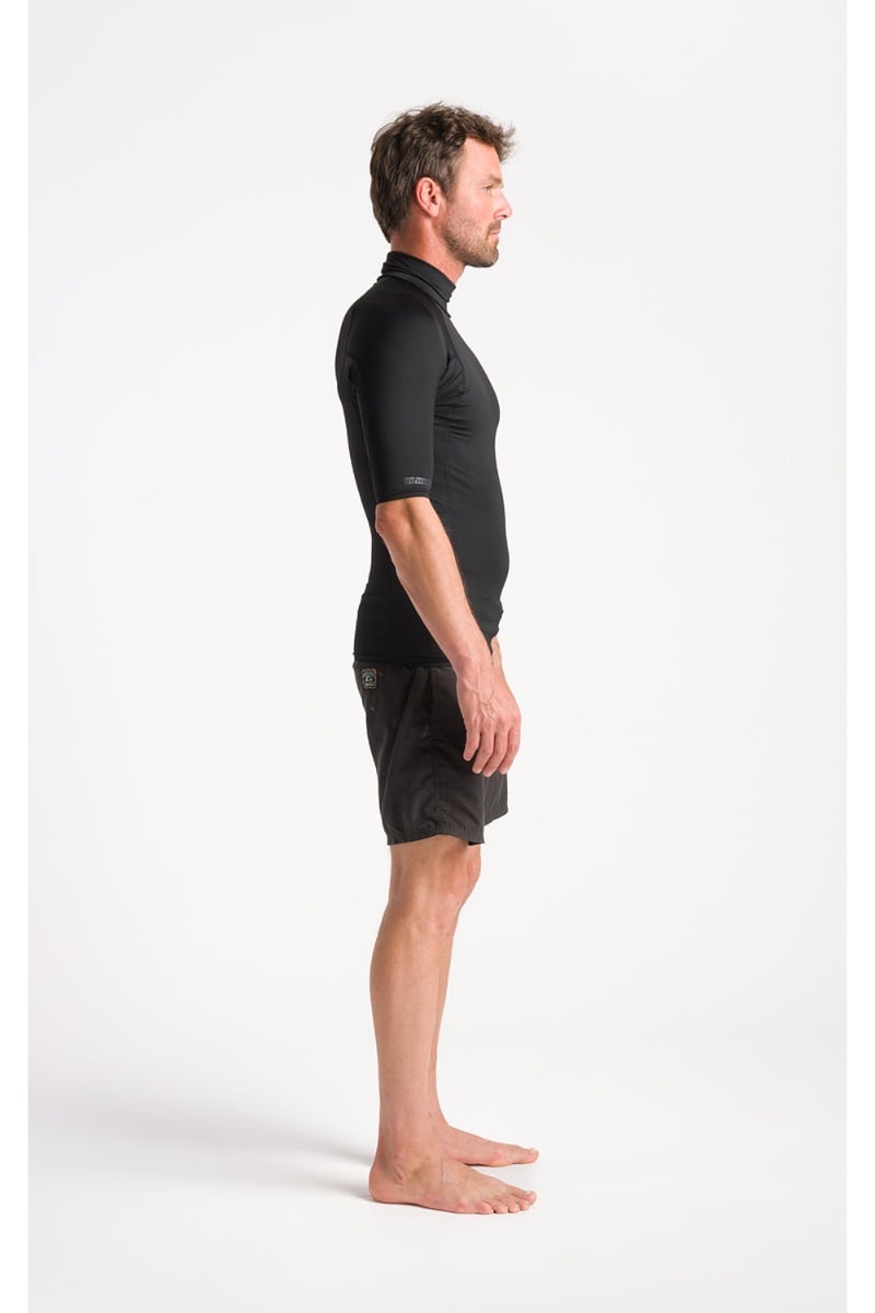 C Skins NuWave Rash X Mens Rash Vest - Black
