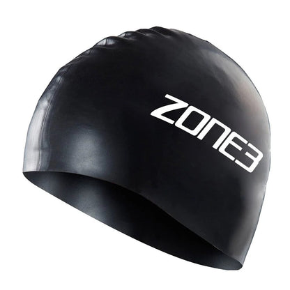 ZONE3 Silicone Athlete Swim Cap - Assorted Colours