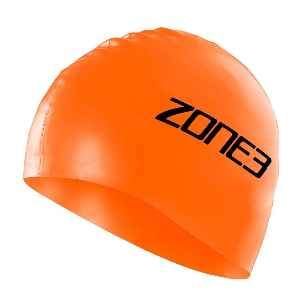ZONE3 Silicone Athlete Swim Cap - Assorted Colours