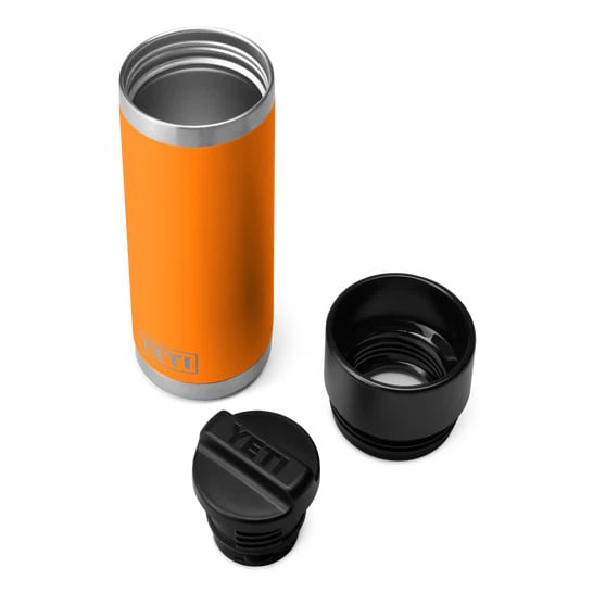 Yeti Rambler 18oz Bottle with HotShot Cap - King Crab Orange
