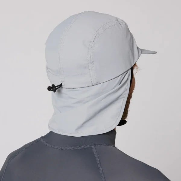 Ocean & Earth Indo 5 Panel Legionnaire Surf Cap - Grey