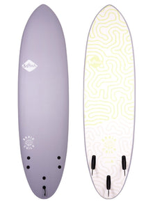 Softech Brainchild 6'6" FCS II Softboard - Green Wave