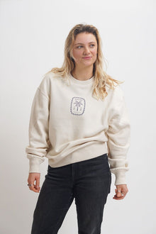 Sorted Surf Shop Relaxed Sweater - Cream