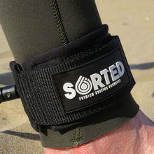 Sorted Surf Shop 8ft Surfboard Leash - Black - Close Up
