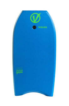 Vision Spark 27" Bodyboard - Blue/Green - Bottom