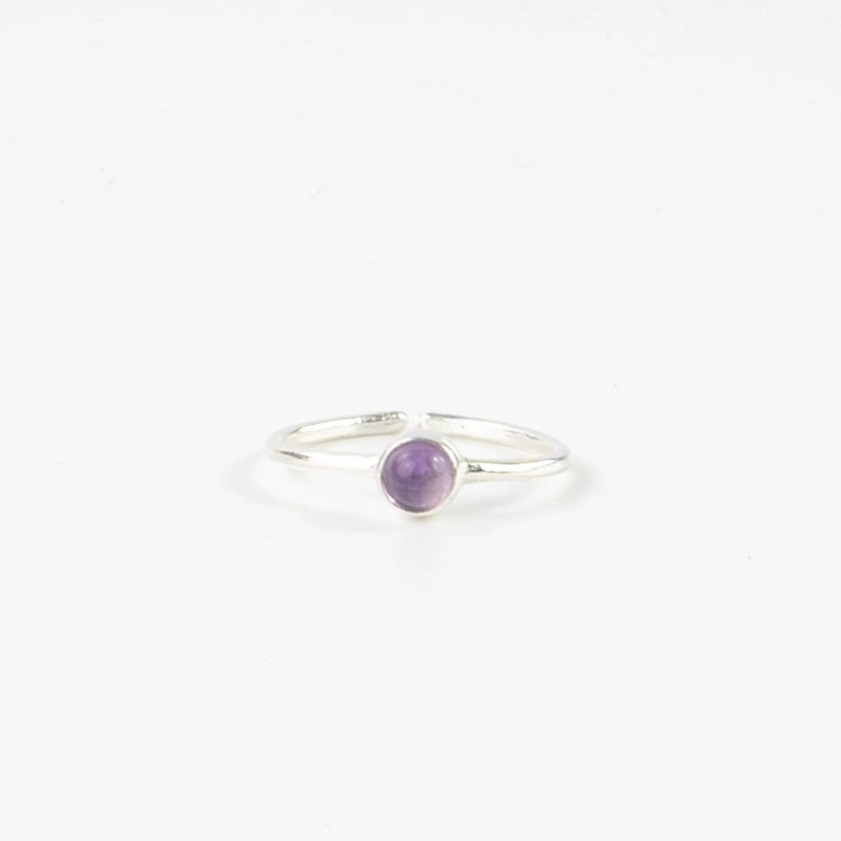 Pineapple Island Lapis Lazuli Adjustable Silver Plated Ring