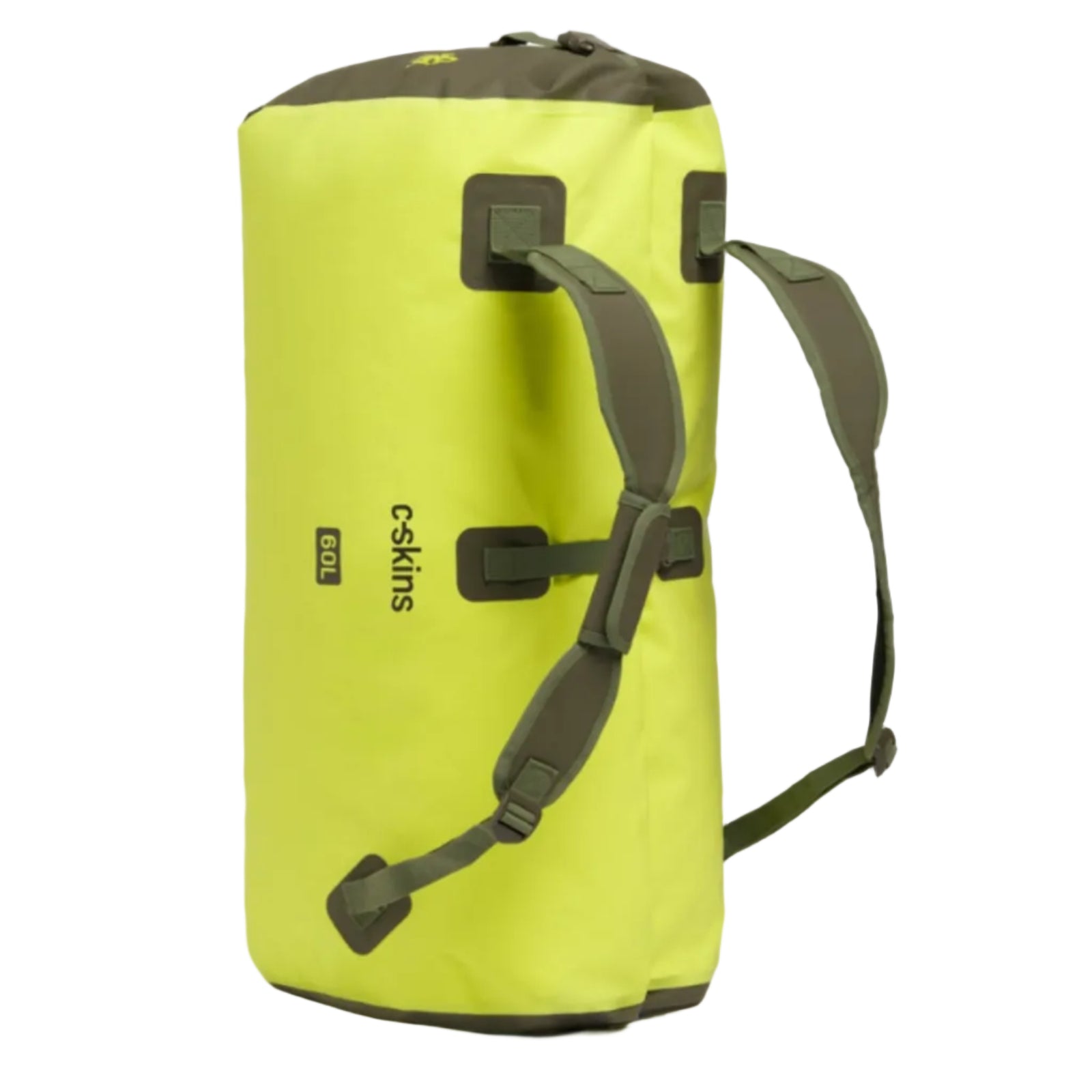 C-Skins Storm Chaser 60L Dry Bag Duffel -Flash green