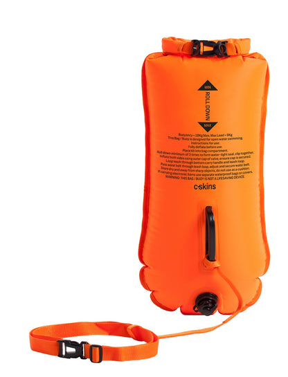C Skins Swim Research 28L Buoy / Dry Bag - Orange