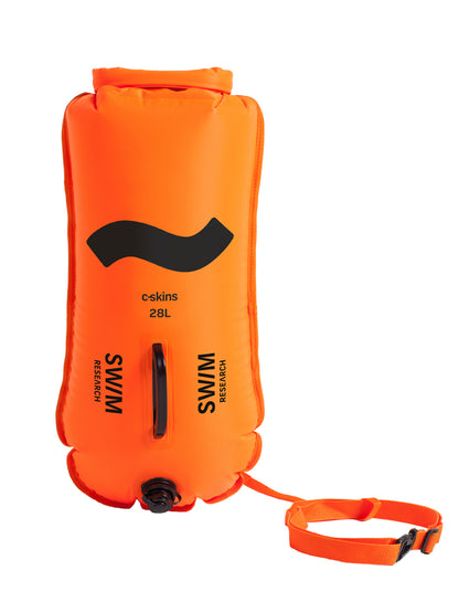 C Skins Swim Research 28L Buoy / Dry Bag - Orange