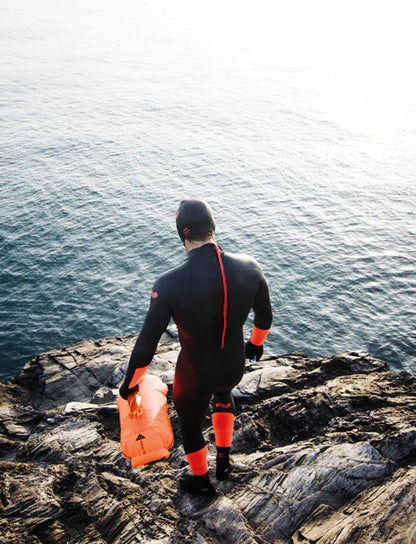 C Skins Swim Research 28L Buoy / Dry Bag - Orange