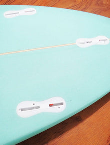 Rebel Mini Mal Surfboard - Seaglass Pinline - Tail