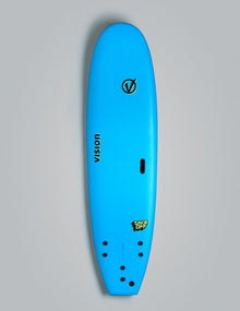Vision XPS TakeOff 6ft 6 Foam Surfboard - Cyan