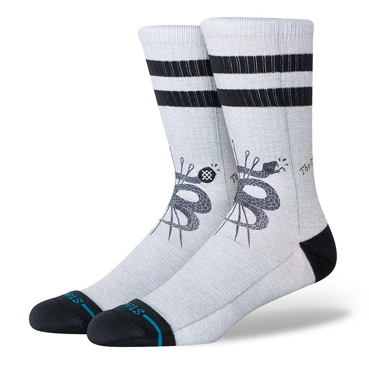 Stance Threads Crew Socks - Black