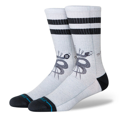 Stance Threads Crew Socks - Black