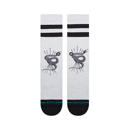 Stance Threads Crew Socks - Black
