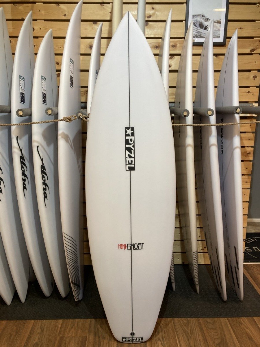 Pyzel Mini Ghost 5'9" Surfboard - White