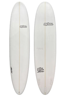 Rebel Mini Mal  Futures Surf Board - Clear