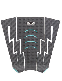 Ocean and Earth Bolt 3 Piece Surfboard Tail Pad  Charcoal - One Size - Top