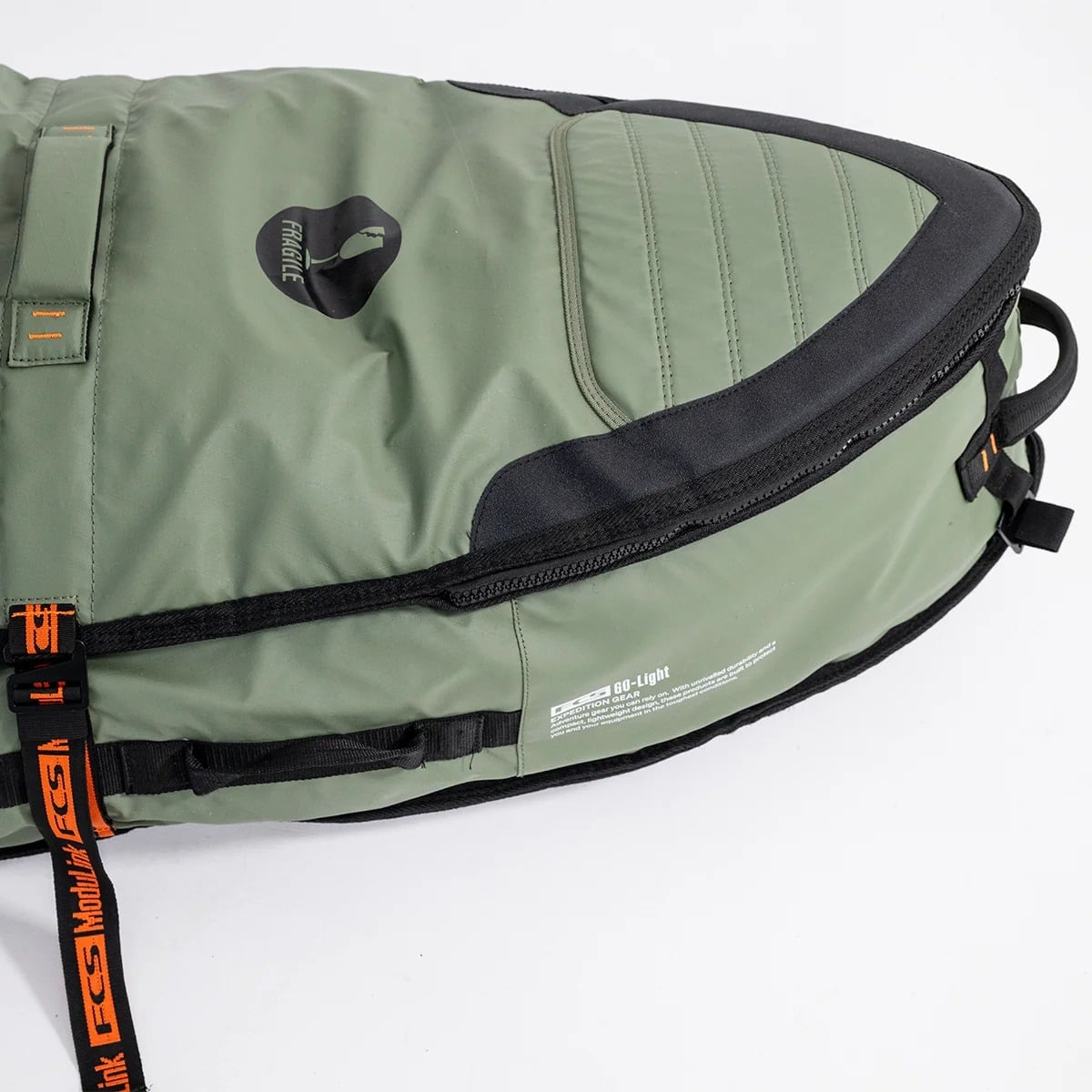 FCS Travel 2 Shortboard/Fish Board Cover - Alpine