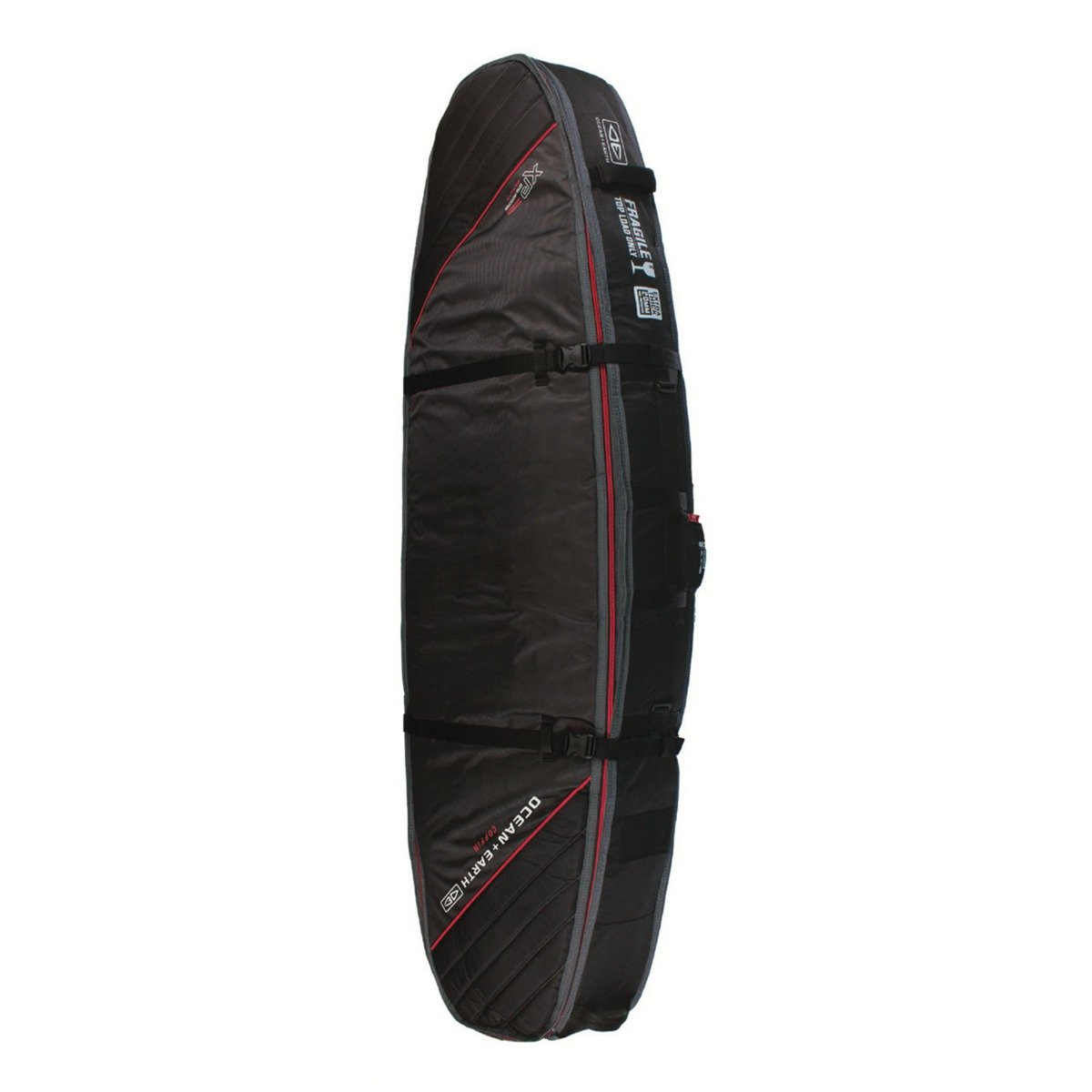 Ocean & Earth Double Coffin Shortboard Cover - Black