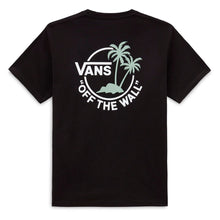 Vans Classic Mini Dual Palm Mens Short Sleeve T-Shirt - Black/Iceberg Green