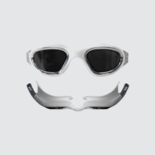 Zone 3 Vapour Swim Goggles 2021 - White/Silver - Font View