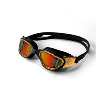 Zone 3 Vapour Blue Swim Goggles 2021 - Black/Gold - Full View