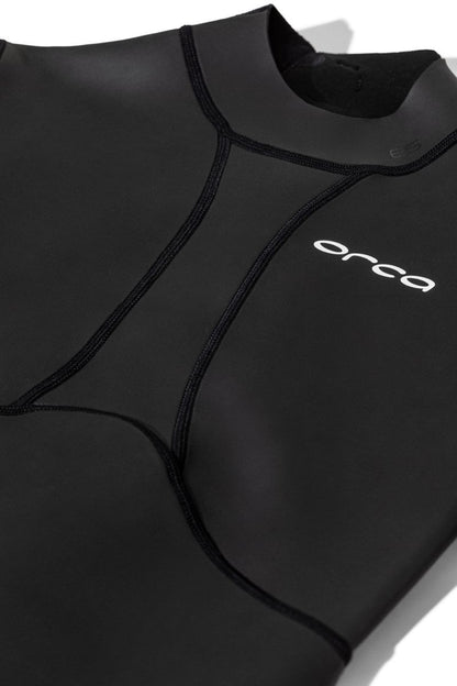 Orca Vitalis Breast Stroke Women's Openwater Swim Wetsuit 2024 - Black/Orange