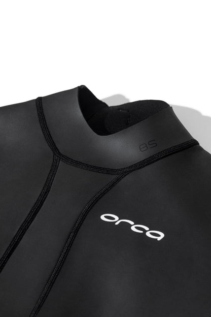 Orca Vitalis Breast Stroke Men's Openwater Swim Wetsuit 2024 - Black/Orange