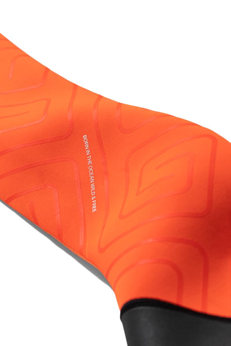 Orca Vitalis Hi-Vis Men's Openwater Swim Wetsuit 2024 - Black/Orange