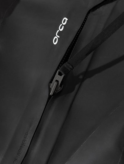 Orca Vitalis Thermal Men's Openwater Swim Wetsuit 2025 - Black/Orange