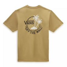 Vans Classic Mini Dual Palm II Tee in Antelope/Demitasse