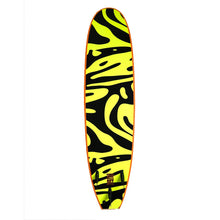 Vision VCT Shoot Out 7'0" Softboard - Orange/ Flash Green - Bottom