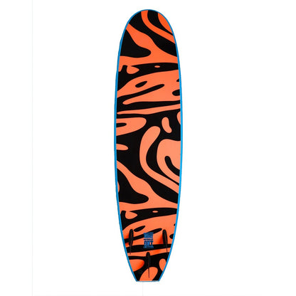 Vision VCT Shoot Out 6'0" Softboard - Cyan/Warm Red - Bottom