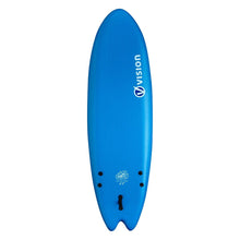 Vision Ignite Soft Fish 5ft 7' Surfboard - Blue/Navy - Top