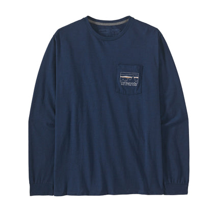 Patagonia Long-Sleeved '73 Skyline Mens Pocket Responsibili-Tee - SNDB