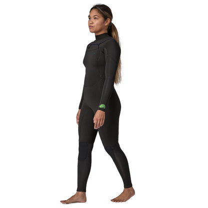Patagonia Women's R2 Yulex Regulator Chest Zip 3.5/3mm Wetsuit - Black