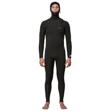 Patagonia R5 Yulex Regulator 6.5/5mm Mens Chest Zip Hooded Wetsuit - Black