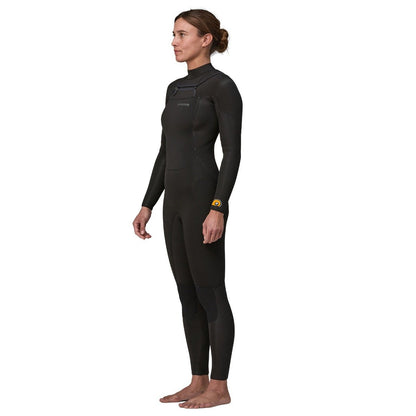Patagonia Women's R3 Regulator 4.5/3.5mm Chest Zip Wetsuit - Black