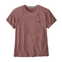 Patagonia  P-6 Logo Womens Responsibili-Tee - Dulse Mauve