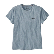 Patagonia P-6 Logo Women's Responsibili-Tee - Thermal Blue