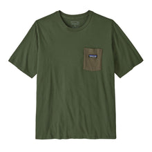 Patagonia Daily Pocket Mens Tee - Torrey Pine Green