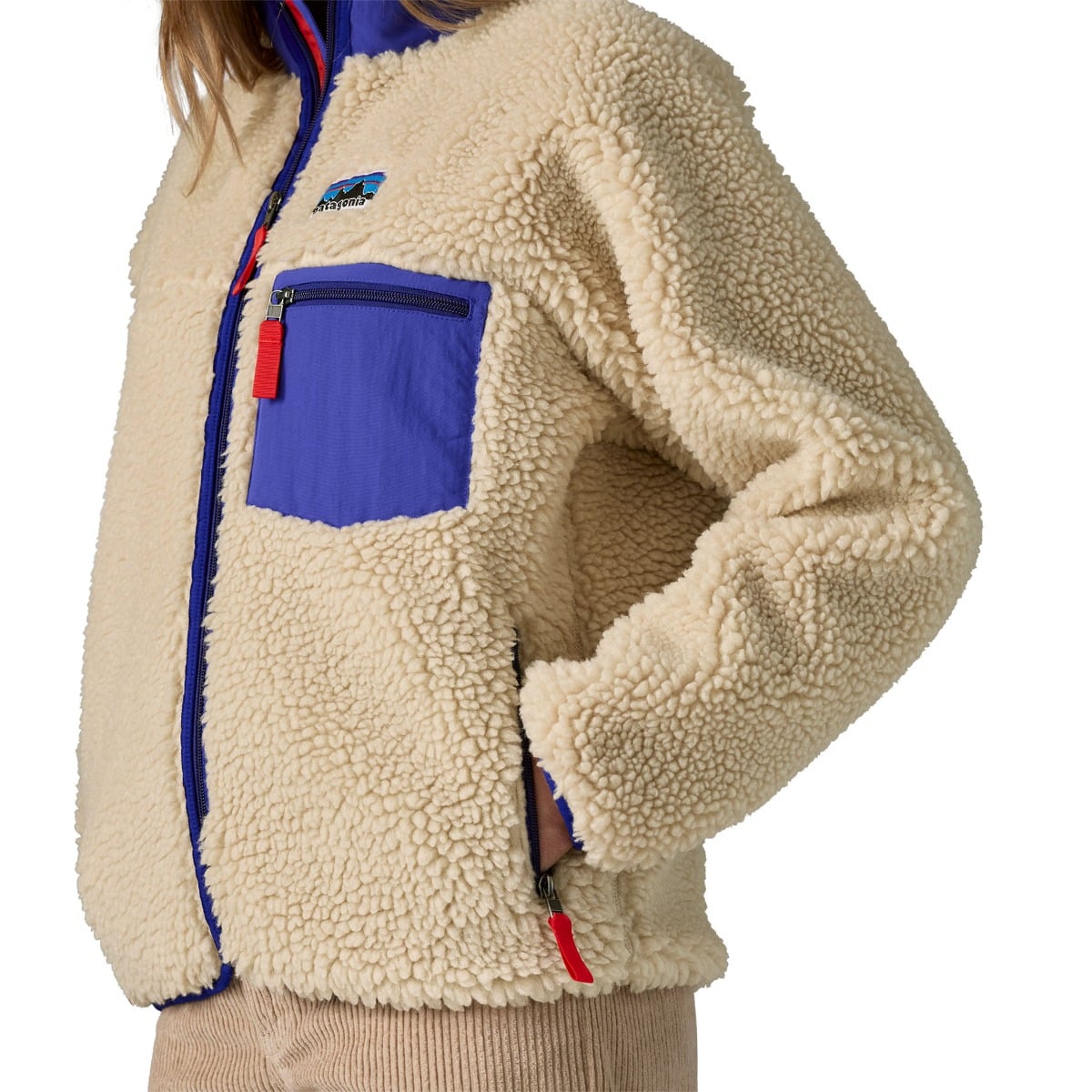 Patagonia Womens Classic Retro-X Jacket - Dark Natural | Wetsuit