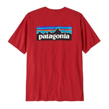 Patagonia Mens P-6 Logo Responsibili-Tee in Amanita Red