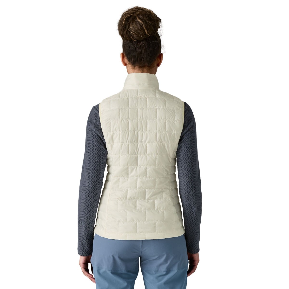 Patagonia Womens Nano Puff Vest - Birch White | Wetsuit Centre