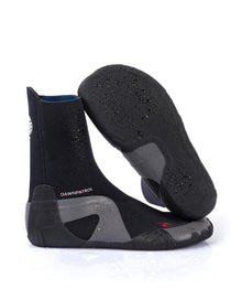 Rip Curl Dawn Patrol 3mm Round Toe Unisex Wetsuit Boots - Black